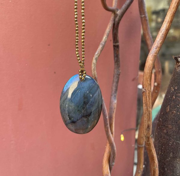 L'Apprentie collier labradorite