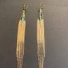 Boucles voie lactée turquoise